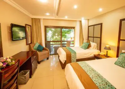 A'Zambezi River Lodge Flame of Africa