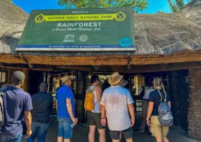Guided Tour of the Falls Flame of Africa