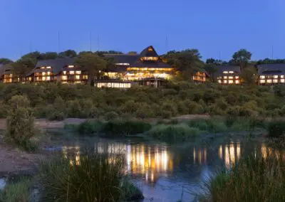 Evening-view-from-the-waterhole-at-Victoria-Falls-Safari-Lodge-Flame of Africa