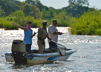 Ichingo-Chobe-River-Lodge-Tigerfishing Flame of Africa