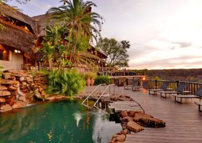 View-from-the-swiiming-pool-at-Victoria-Falls-Safari-Lodge-Flame of Africa