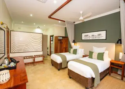 Insika Lodge Victoria Falls Luxury Room | Flame of Africa