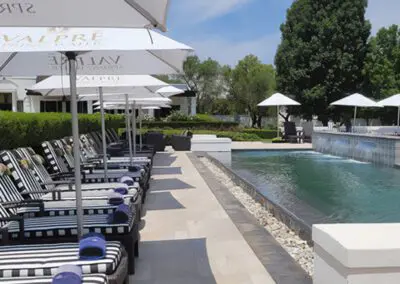 Kievits Kroon Gauteng Wine Estate Poolside | Flame of Africa