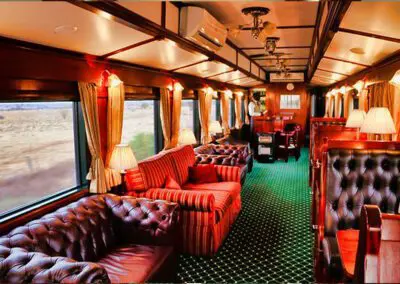 Rovos Rail Lounge | Flame of Africa