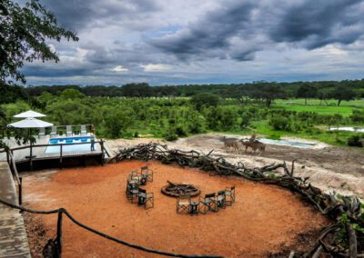 Iganyana-Front-of-Camp Flame of Africa
