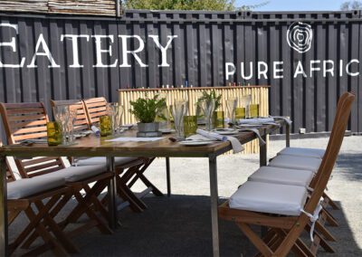 Pure Africa | The Eatery beautiful outdoors | Activities at Flame of Africa