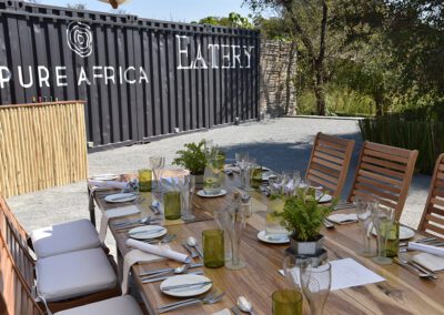 Pure Africa | The Eatery beautiful outdoors | Activities at Flame of Africa
