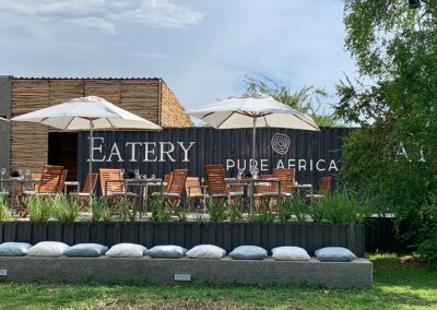 Pure Africa | The Eatery beautiful outdoors | Activities at Flame of Africa