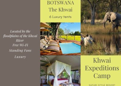 Flame of Africa | African Essence Falls, Chobe, Khwai & Delta