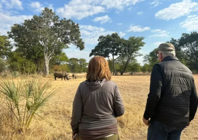 Flame of Africa | Activities | Rhino Walk