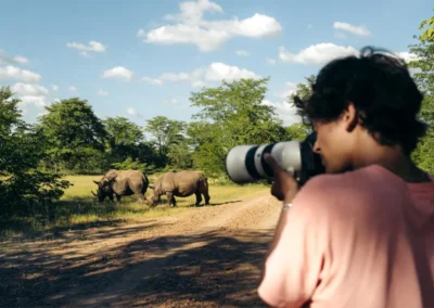 Flame of Africa | Activities | Rhino Walk